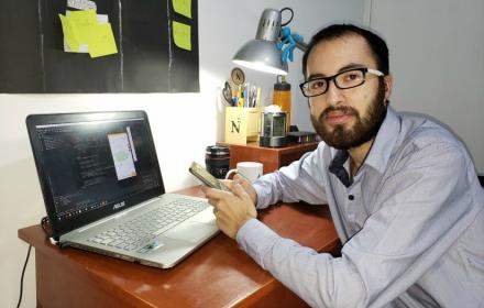 Kenny Uriarte es el creador de Daneti, una app que permitirá a sus usuarios identificar negocios en los que podrán realizar sus compras sin peligro de contagio.