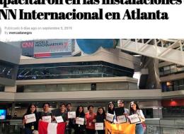 UPN: Universitarios peruanos se capacitaron en las instalaciones de CNN Internacional en Atlanta Lee la nota completa aquí: