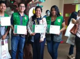 Nuestra universidad y estudiantes voluntarios de Ingeniería Ambiental fueron reconcidos por su compromiso con el cuidado ambiental. 